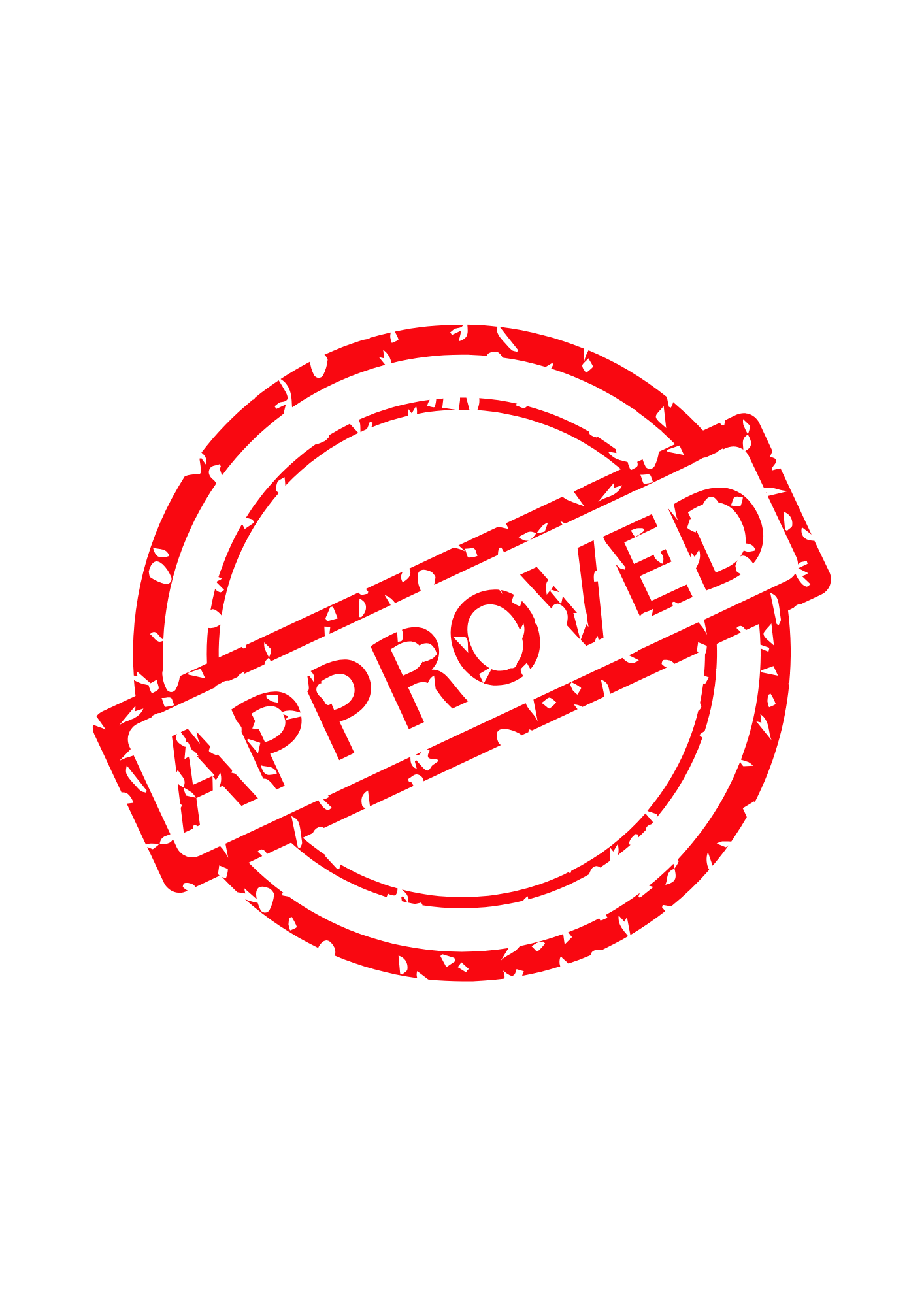 Approved Stamp